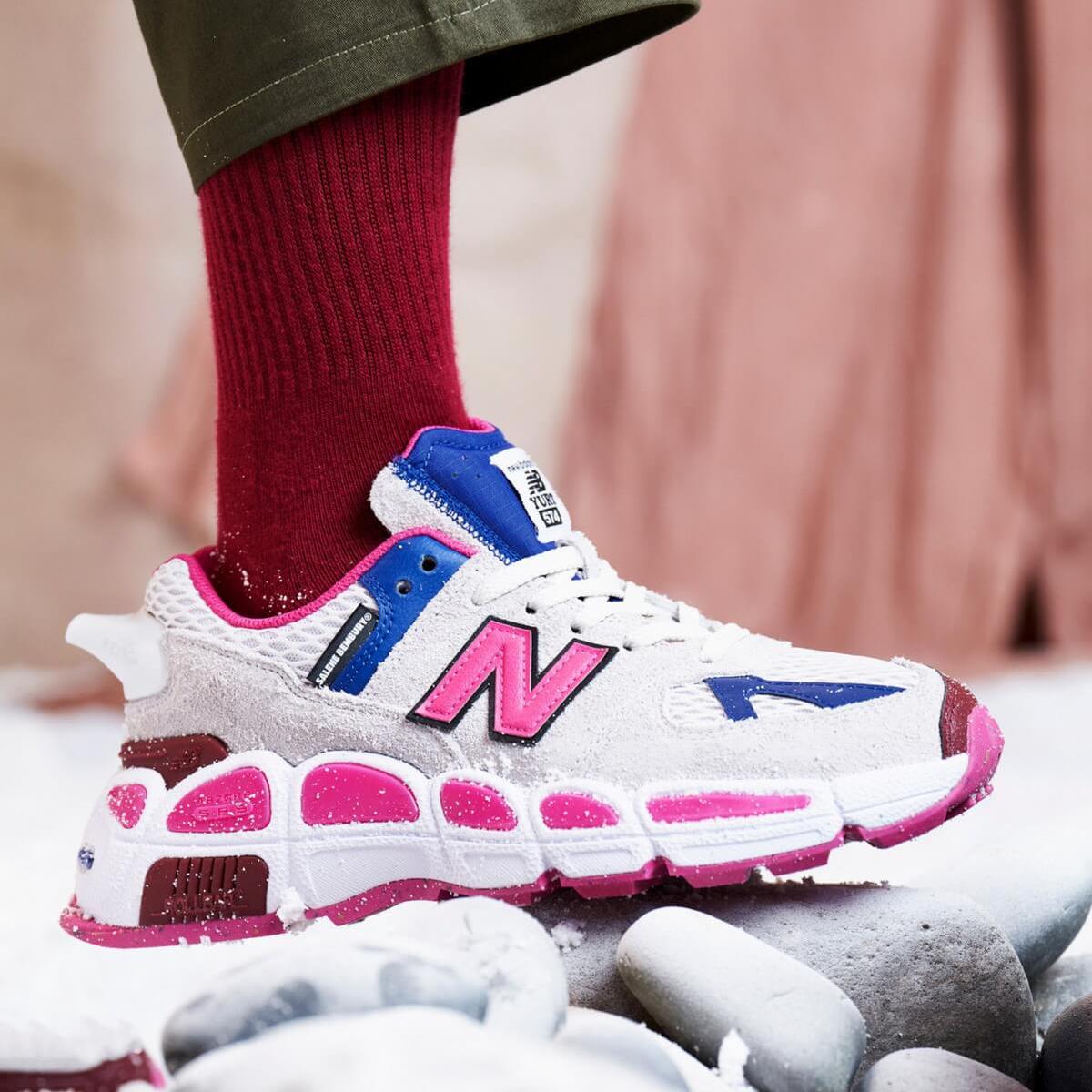 Salehe Bembury × New Balance ☆ YURT574 MS574YSA ‘Pink’ Buy Salehe Bembury x 574 YURT 'Universal Communication